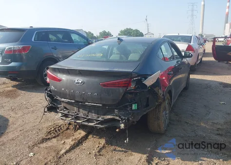 2020 Hyundai Elantra Sel из США, поврежденный, VIN 5NPD84LF0LH558214